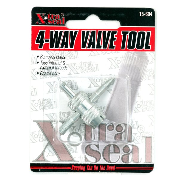 31Orporated REGULAR 4-WAY VALVE TOOL CARDED 15-604